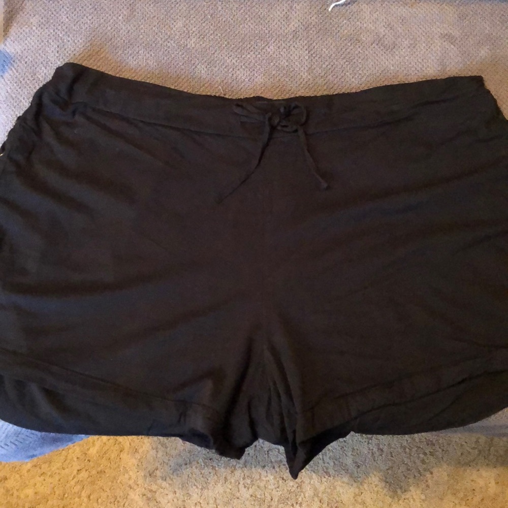 Torrid Black Beach Shorts